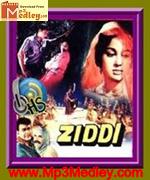 Ziddi 1964 song download